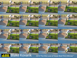 Blake Kovarik   Wins Best Trick